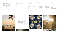 Desktop Screenshot of mikeotoole.com